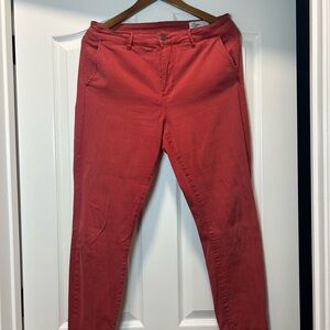 Cosmic Blue Love Red Pants